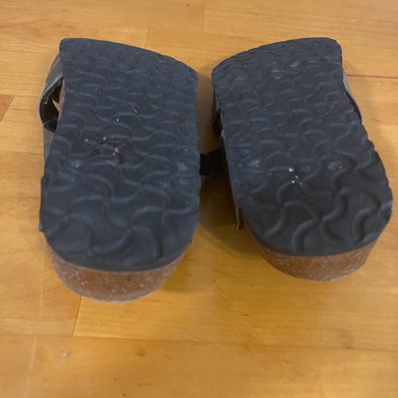 Camo Birkies by Birkenstock Strappy Footbed Sandals W 7 - Picture 6 of 8